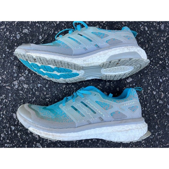 Adidas Energy Boost Packer x Solebox Rift Blue Mens Running Shoes Size 7.5 - Picture 1 of 14